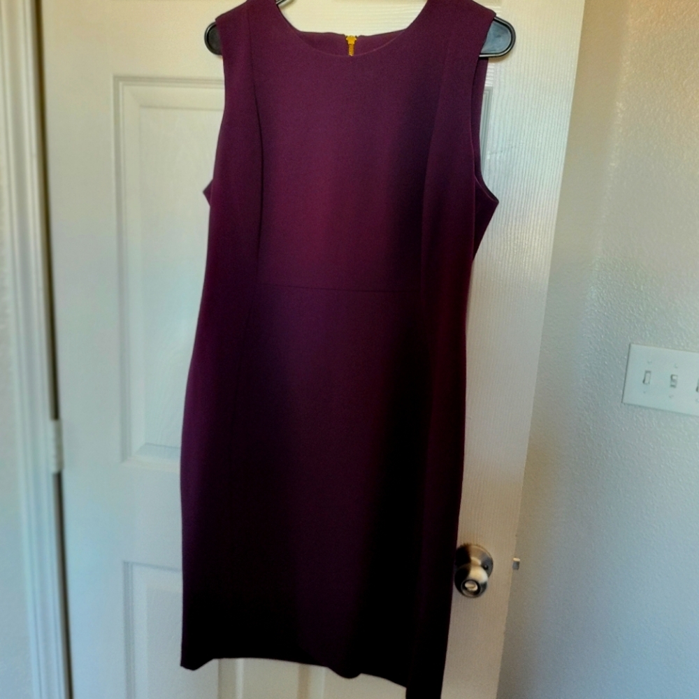 Calvin Klein purple dress size 14